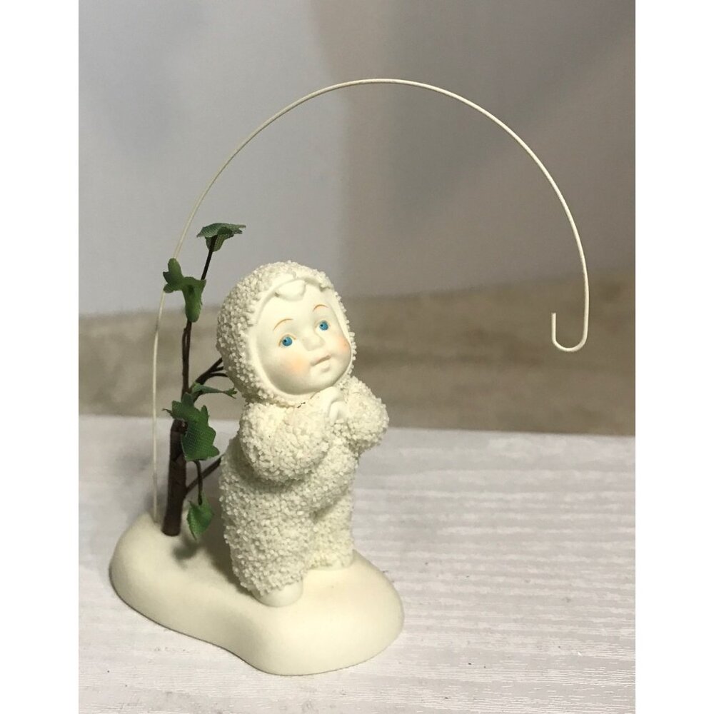 Department 56 Snowbabies Wish Upon A Star Figurine With Hook BROKEN READ